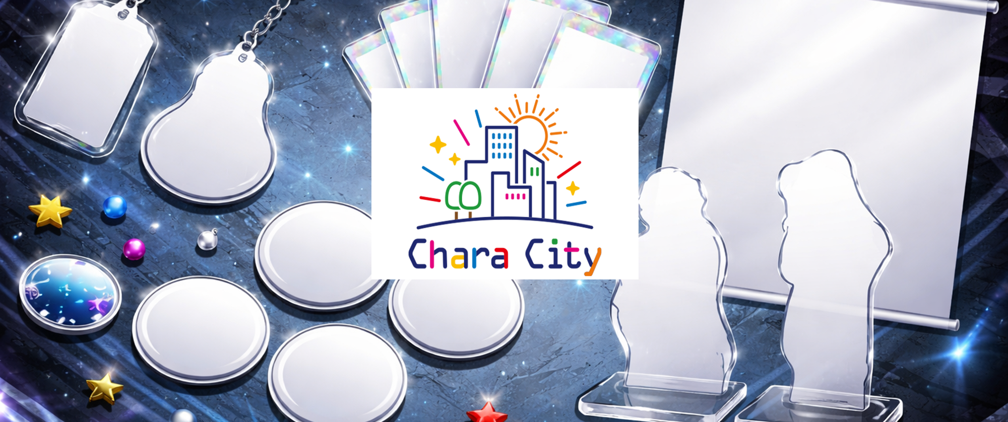 アニメ・キャラクターグッズが満載！オリジナルグッズも販売中!!